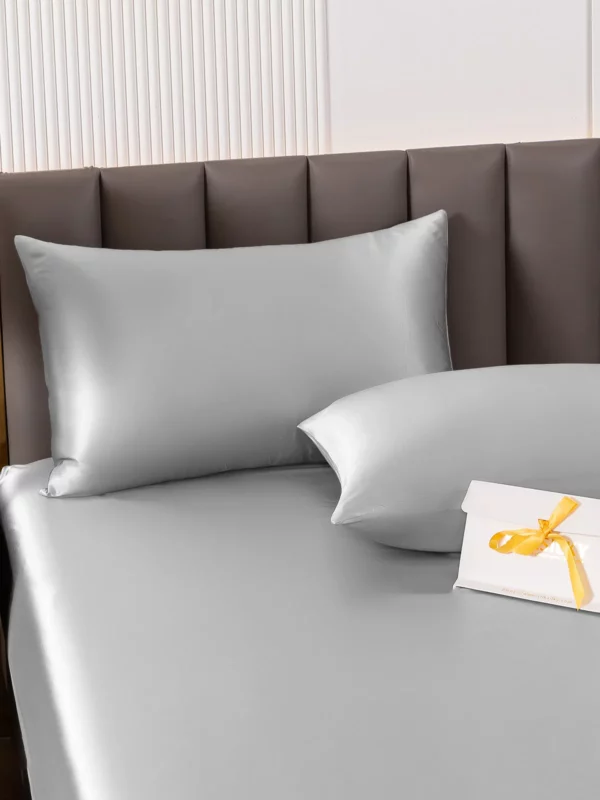 22momme 100% Mulberry Silk Pillowcase, Envelope Closure (Buy 3, Get 1 Free) - Image 13