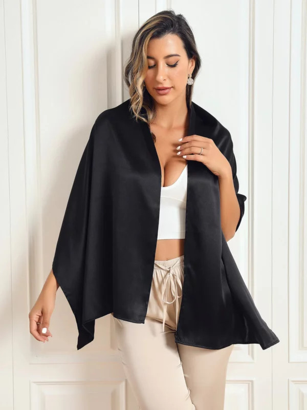 19 Momme Pure Silk Long Scarf/Shawl 170x53cm/67 - Image 4